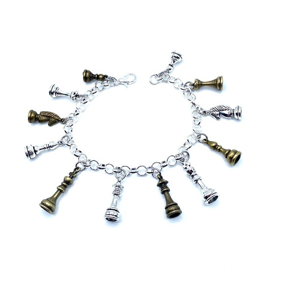 Chess Charm Bracelet - Picture 7 of 8